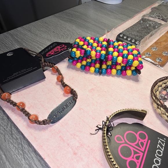 Paparazzi Multicolor Beaded Bracelet Set - Picture 7 of 8